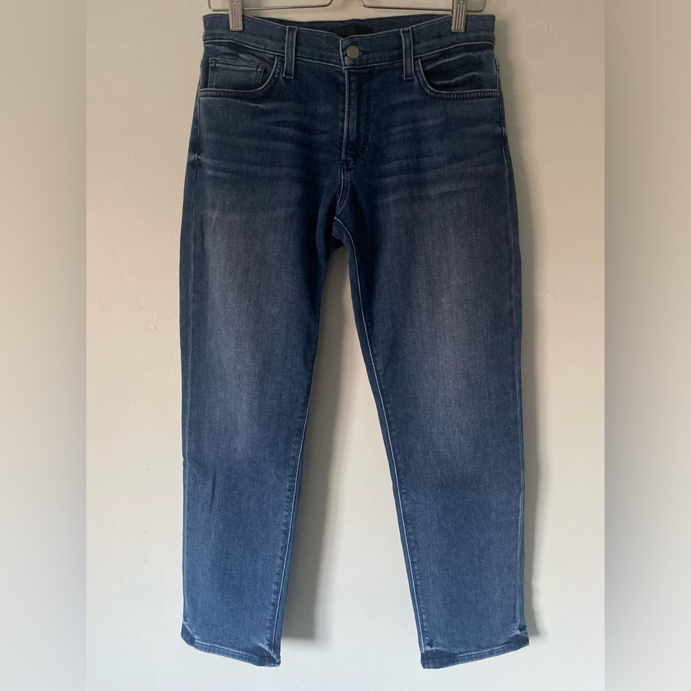 Joe’s Jeans Flawless The Bobby Mid Rise Tapered Boyfriend Jeans Size 28